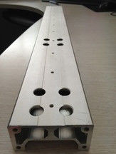 Aluminium Extrusion Custom Machined Parts With Drilling And Tapping