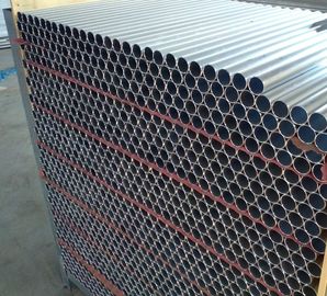 Silver Anodize Custom Aluminium Extrusion Round Tube For Aluminum Fence