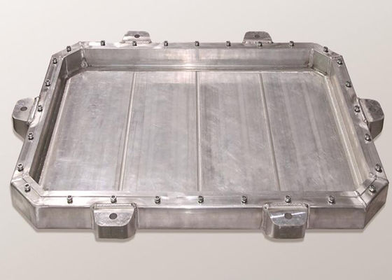Friction Stir Welding 6082 Aluminium Industrial Profile Battery Tray For Electric Vehicle