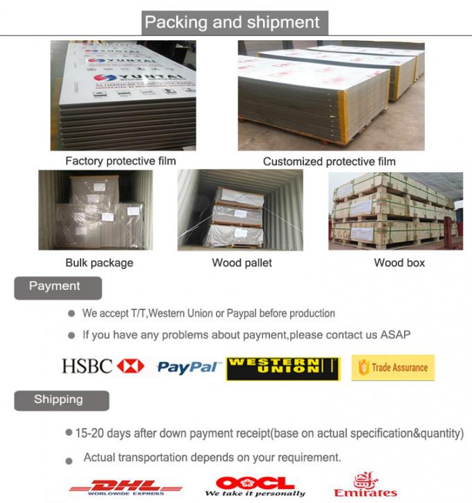 Fornir drewniany Acp Aluminiowy panel kompozytowy do elewacji zewnętrznej okładziny 3