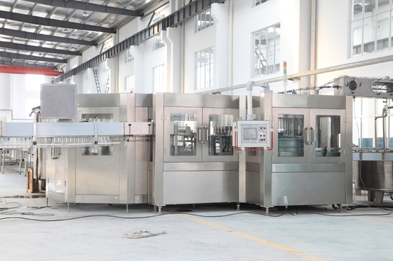 Pet Bottle Pure Water Filling Capping Beverage Packaging Machine Plant