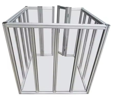 Niestandardowy profil wytłaczania aluminium przemysłowego ramka 4080 4040 T gniazdo wytłaczany profil aluminium do systemu maszynowego robota