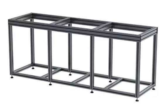Niestandardowy profil aluminiowy budynek system akwarium regały ramy przemysł regały aluminiowe zbiorniki rybne baseny stojak rybny wyświetlacz zbiornika
