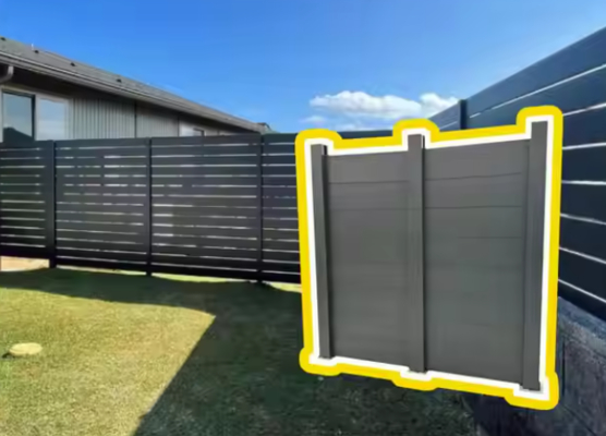 Powlekane proszkowo profile ogrodzeniowe z aluminium 6063 do nowoczesnych paneli ogrodzeniowych zapewniających prywatność w ogrodzie do kształtowania krajobrazu zewnętrznego